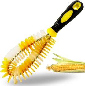 Corn Silk Brush Remover Corn Silk Remover Brush Silking Silker Remove Fruit and Vegetable Cleaning with Handle for Carrots, Potatoes